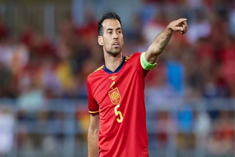 സെർജിയോ ബുസ്‌കെറ്റ്സ്  Sergio Busquets  Sergio Busquets retires from national football  ദേശീയ ടീമിൽ നിന്ന വിരമിച്ച് സെർജിയോ ബുസ്‌കെറ്റ്സ്  സ്‌പെയിൻ നായകൻ സെർജിയോ ബുസ്‌കെറ്റ്സ് വിരമിച്ചു  സ്പെയിൻ നായകൻ സെർജിയോ ബുസ്‌കെറ്റ്സ്  ഖത്തർ ലോകകപ്പ്  വിരമിക്കൽ പ്രഖ്യാപിച്ച് സെർജിയോ ബുസ്‌കെറ്റ്സ്