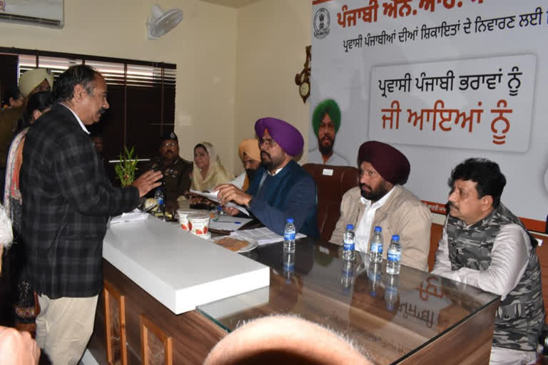 Cabinet Minister Kuldeep Dhaliwal met NRIs in Jalandhar