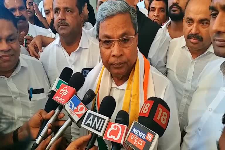 Siddaramaiah spoke for DK Shivakumar in Mangalore