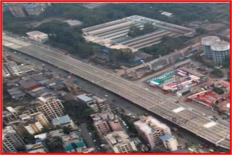 Mh Mumbai Special Traffic Block For Elevated Road Near Thane City Due to Girder Emergency on State Highway