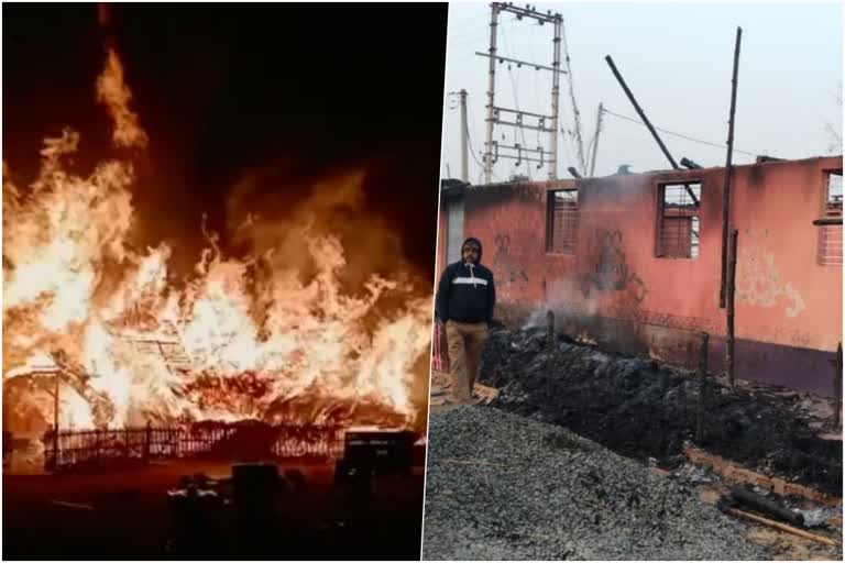 Fire engulf ISKCON Temple in Birbhum sparks controversy