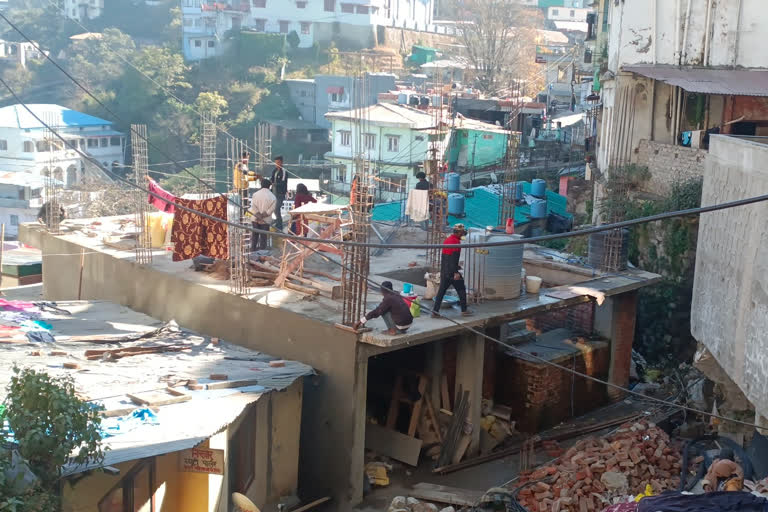 MDDA stopped illegal construction in Mussoorie