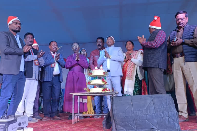 Christmas gathering program in simdega