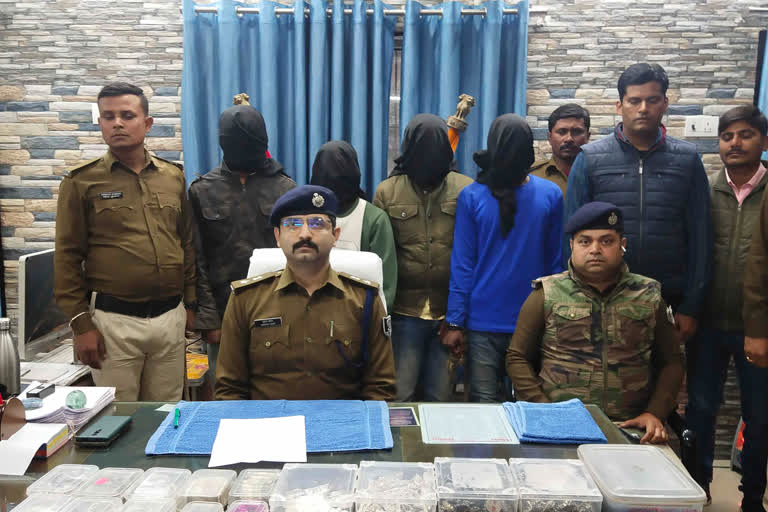 समस्तीपुर में ज्वेलरी शॉप लूट मामले का खुलासा