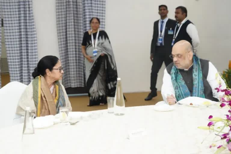 Amit Shah meets mamata banerjee