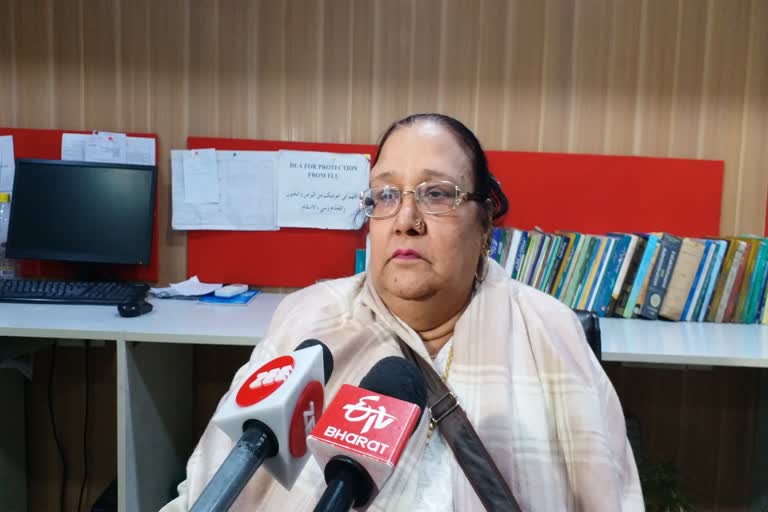 Etv BDelhi Waqf Board member Razia Sultanaharat