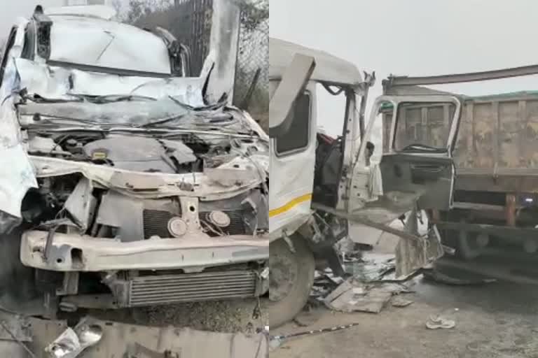 road accident in Karnal national highway