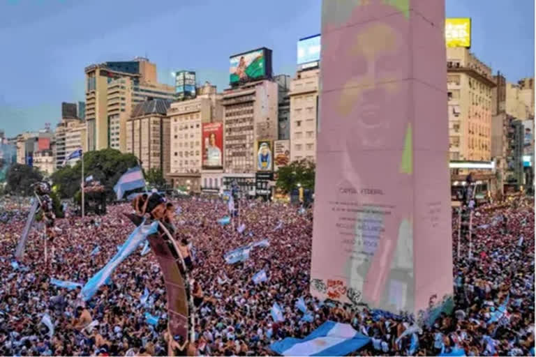 Messi's hometown erupts in celebrations, scores all 3 goals