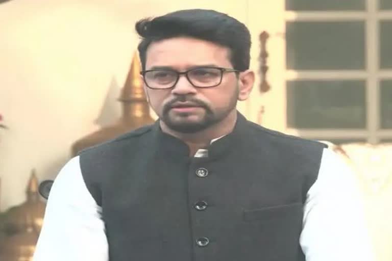 Anurag Thakur reaction on Northe East States