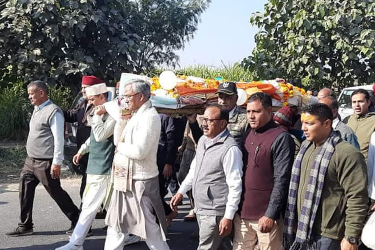 Freedom fighter Sadhu Singh Bisht