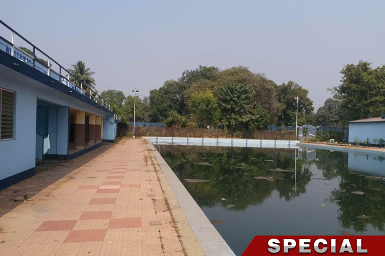 Deshbandhu Park Swimming Center ETV BHARAT