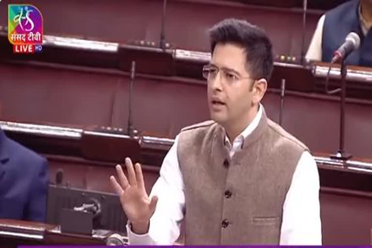 AAP MP Raghav Chadha raised the issue of starting direct international flights from Punjab in the House