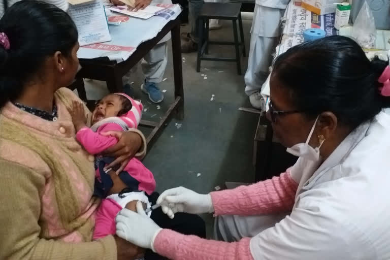 Measles outbreak in India