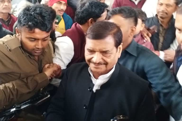 Etv Bharat Shivpal singh yadav in Prayagraj