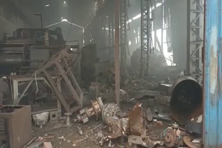 Boiler exploded in steel factory in Ludhiana