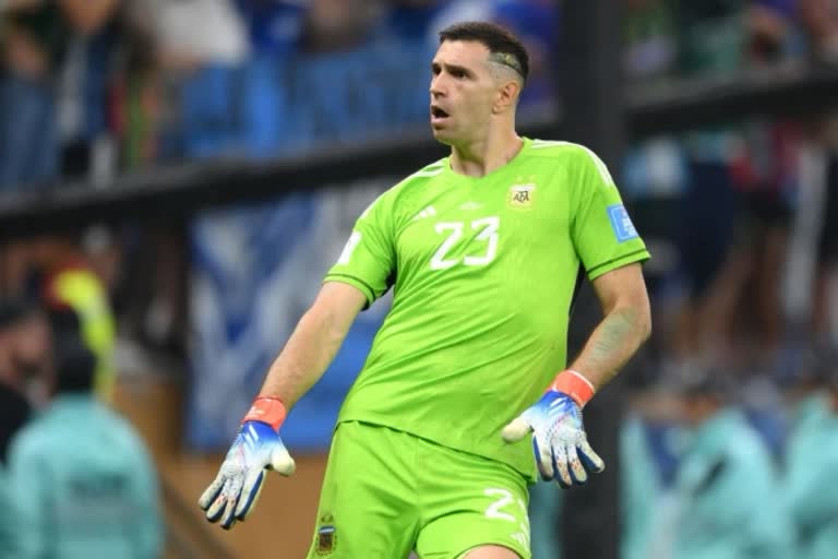 Emiliano Martinez  Emiliano Martinez on obscene gesture  Qatar world cup  fifa world cup 2022  fifa world cup  ഖത്തര്‍ ലോകകപ്പ്  ഫിഫ ലോകകപ്പ് 2022  ഫിഫ ലോകകപ്പ്  എമിലിയാനോ മാർട്ടിനെസ്  ലയണല്‍ മെസി  Lionel Messi