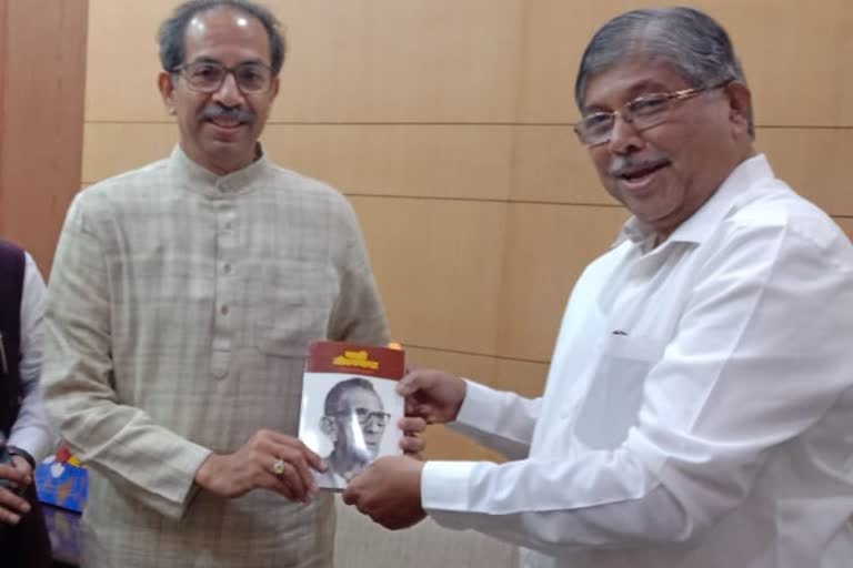 Chandrakant Patil Met Uddhav Thackeray