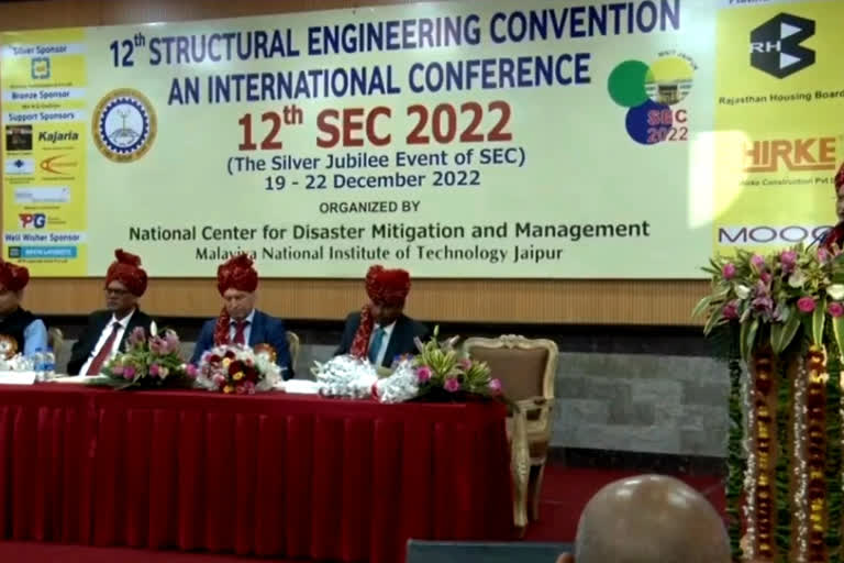 Structural engineering convention in MNIT Jaipur, international experts took part in it