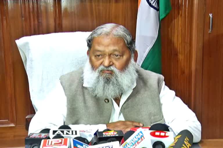 anil vij on religion conversion law in haryana