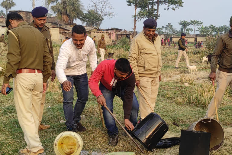 शिवहर में उत्पाद विभाग का एक्शन