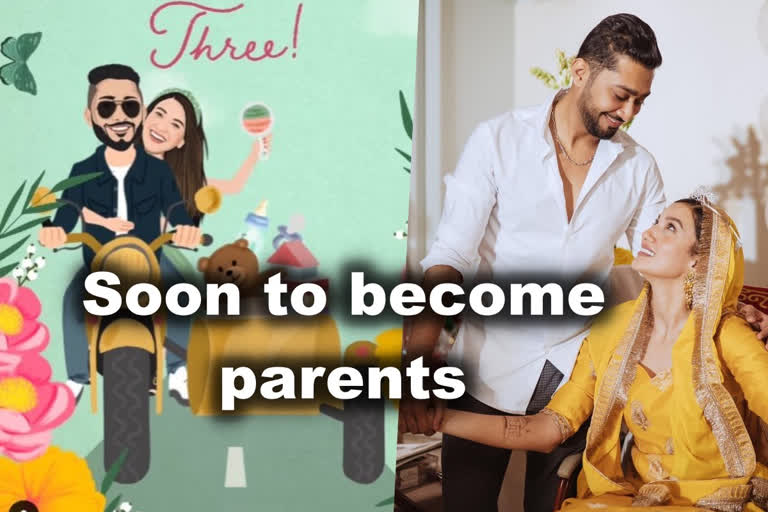 Gauahar Khan, Zaid Darbar announce pregnancy via cute video