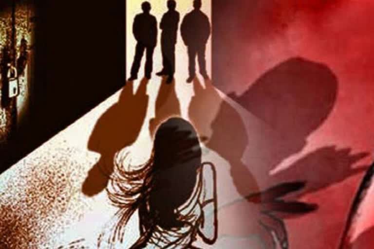 a woman was thrashed and gangraped by two men in jaipur rajasthan