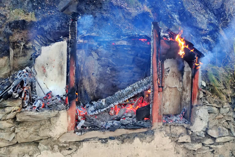 Siddha Baba temple burnt in Bharmour