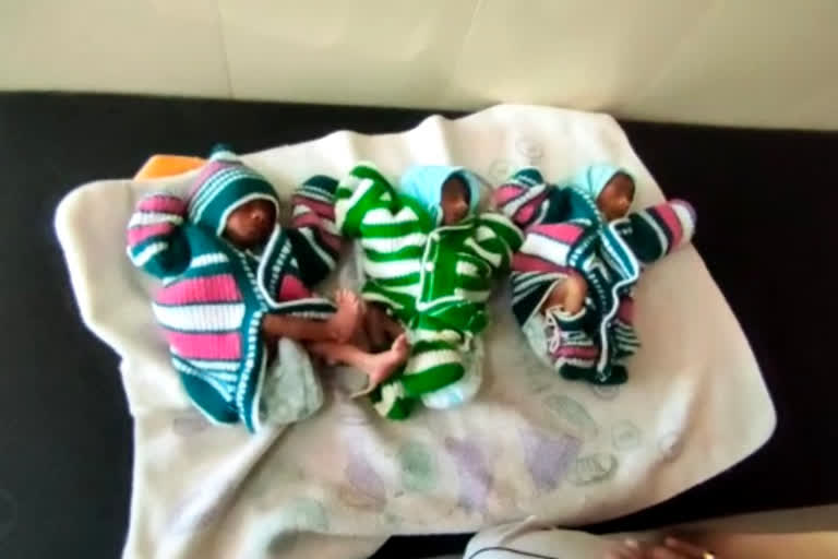 mother of 3 daughters gave birth to 3 son together