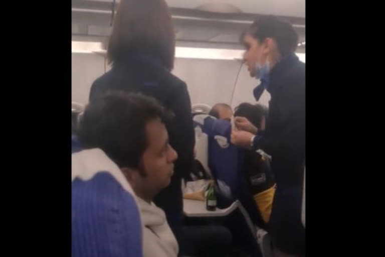 Video of a fight between IndiGo Crew and Passenger goes viral