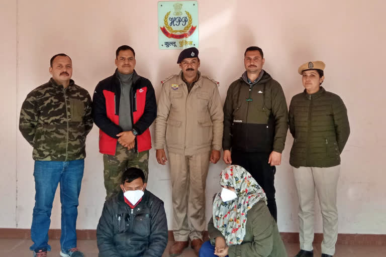 Kullu police arrested two people from UP