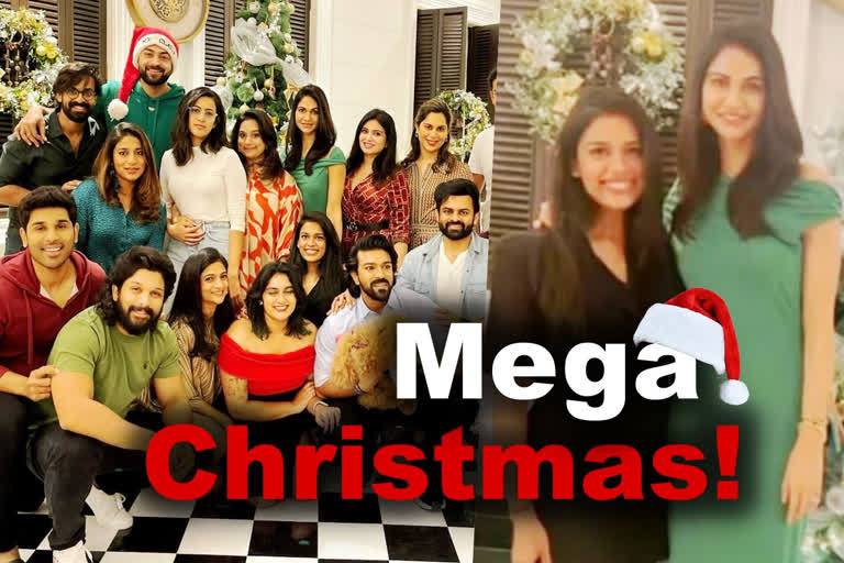 Ram Charan, cousin Allu Arjun come together for Christmas celebration with Mega family