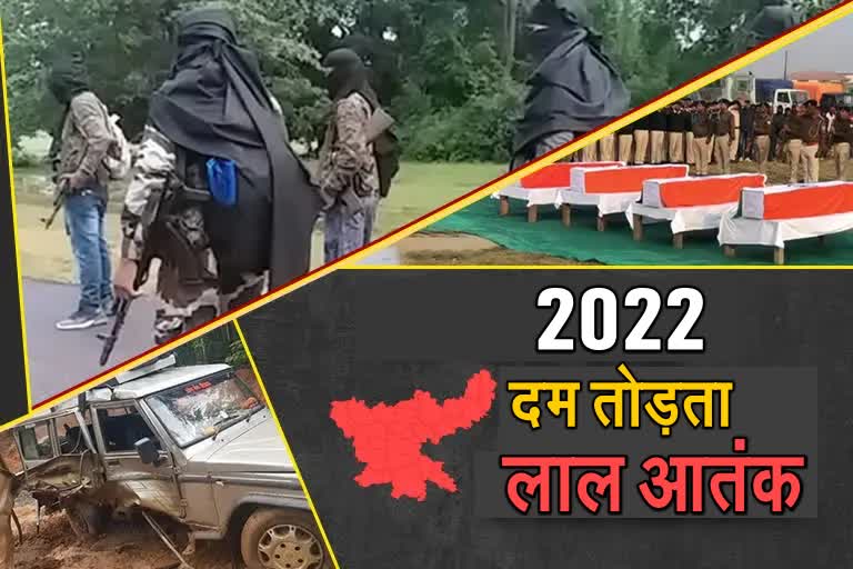 naxal in Jharkhand in 2022