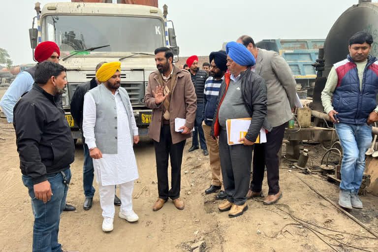 Minister Harbhajan Singh ETO reviewed the disorderly operations at Banur