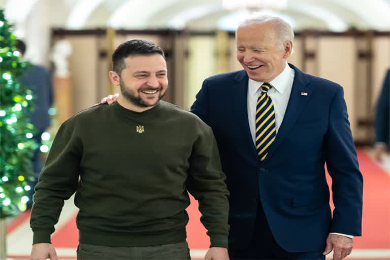 Zelensky asked the US to support them and supply them with weapons