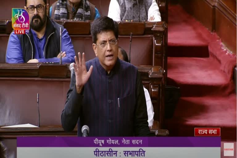 Etv Bharat Piyush Goyal withdraws comment on Bihar