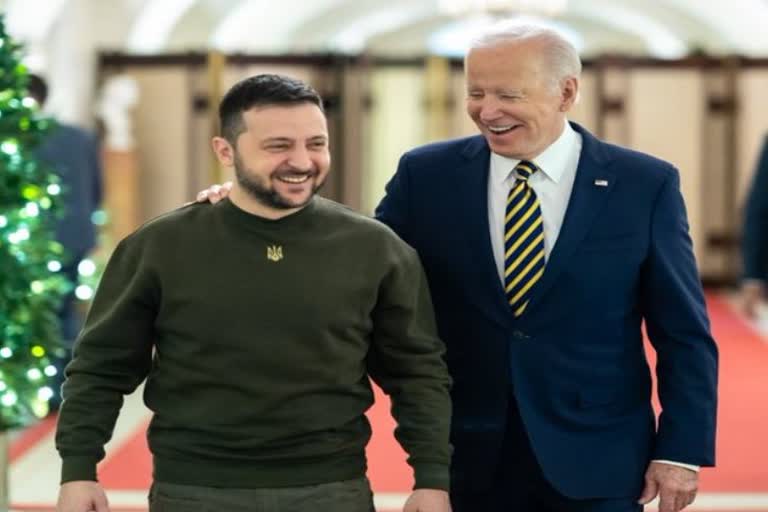 Zelenskyy thanks Biden