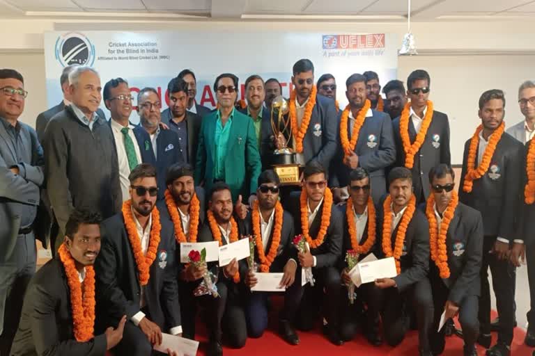 Honors for World Cup Winning Blind Cricket Team