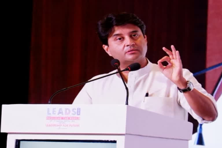 Union Civil Aviation Minister Jyotiraditya Scindia