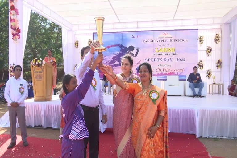 Ramadevi Public School Sports Festival in Hyderabad