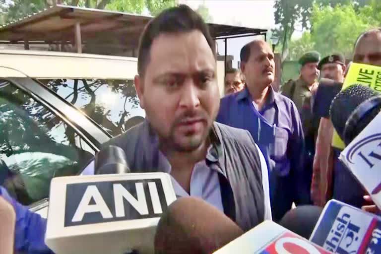 Tejashwi Yadav On corona cases in bihar