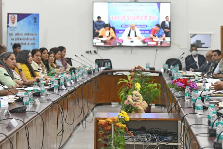 Pre Budget communication meeting in Jaipur chaired by CM Ashok Gehlot