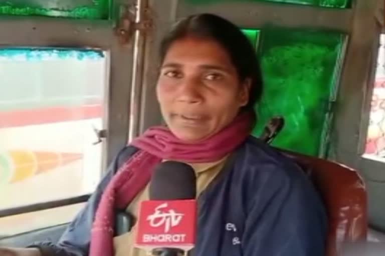 UP govt bus first women driver Priyanka Sharma