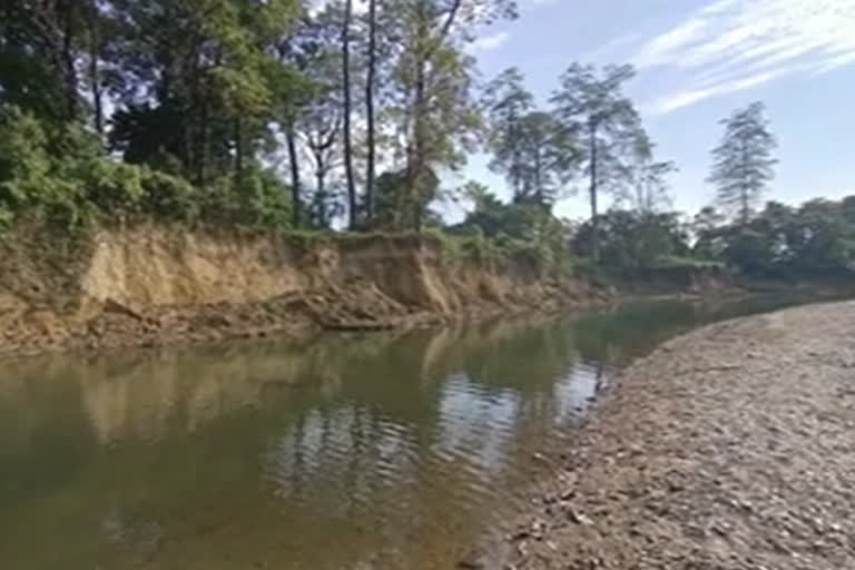Erosion in Paba Reserve Forest