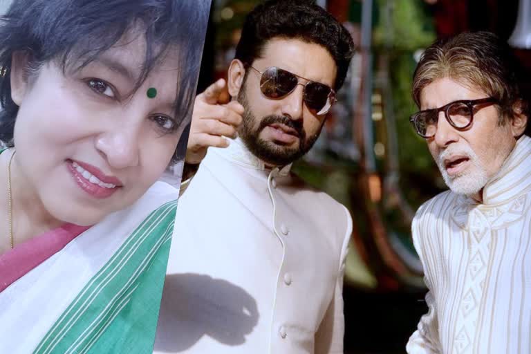 Abhishek Bachchan  Amitabh Bachchan news  Taslima Nasreen news  Taslima Nasreen Abhishek Bachchan twitter war  Taslima Nasreen on Abhishek Bachchan Dasvi Award  Amitabh Bachchan praises Abhishek Bachchan  Abhishek Bachchan news  Amitabh Bachchan  Taslima Nasreen  തസ്ലീമയുടെ പരിഹാസത്തിന് അഭിഷേകിന്‍റെ മറുപടി  തസ്ലീമയ്‌ക്ക് മറുപടി നല്‍കി അഭിഷേക് ബച്ചന്‍  അഭിഷേക് ബച്ചനെ പരിഹസിച്ച് തസ്ലീമ നസ്രീന്‍  അഭിഷേക് ബച്ചന്‍  അമിതാഭ്‌ ബച്ചന്‍  തസ്ലീമ നസ്രീന്‍  Abhishek Bachchan reply to Taslima Nasreen