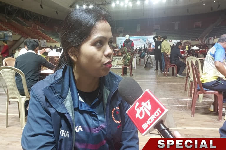 Three Time Carrom World Champion Reshma Kumari is With ETV Bharat