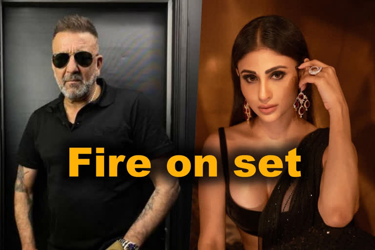 Fire on sanjay dutt film set