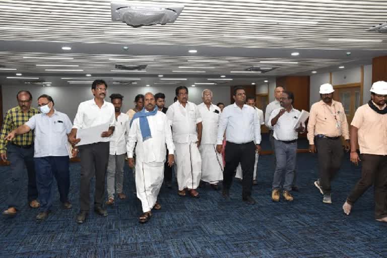 கலைஞர் நூலகத்தின் கட்டுமான பணிகள் 90% நிறைவடைந்துள்ளன - அமைச்சர் எ.வ.வேலு