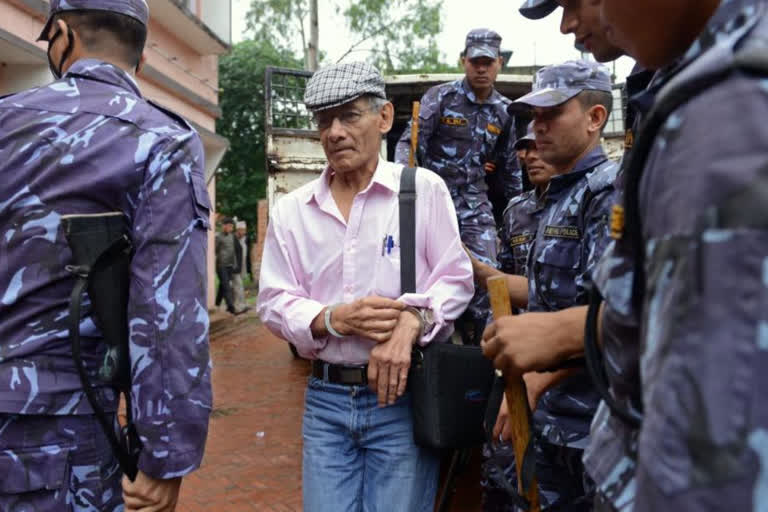 Nepal Deports Charles Sobhraj to France ETV Bharat