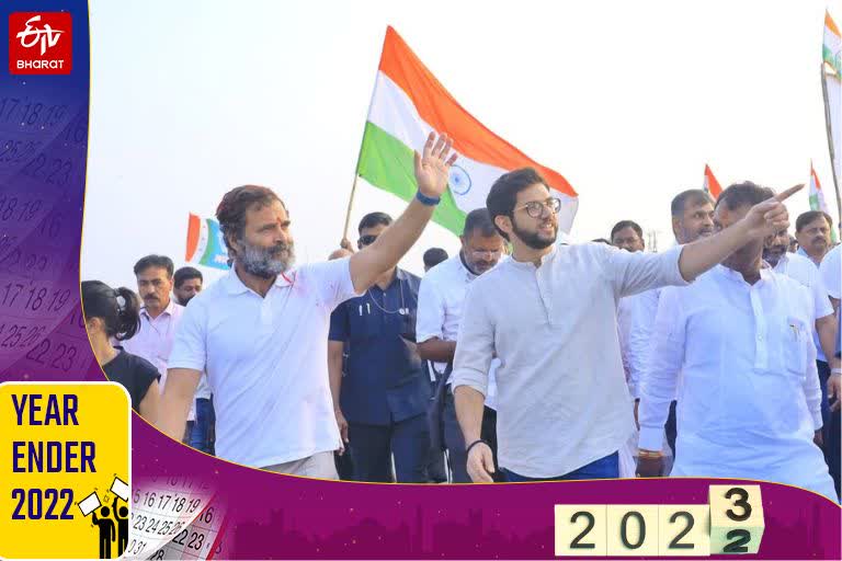 Rahul Gandhi Bharat Jodo Yatra Remains in Discussion Year 2022 Controversial Statement on Savarkar Heated up Political Atmosphere in Maharashtra