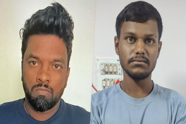 Arrest of the accused who were stealing mobiles and goods
